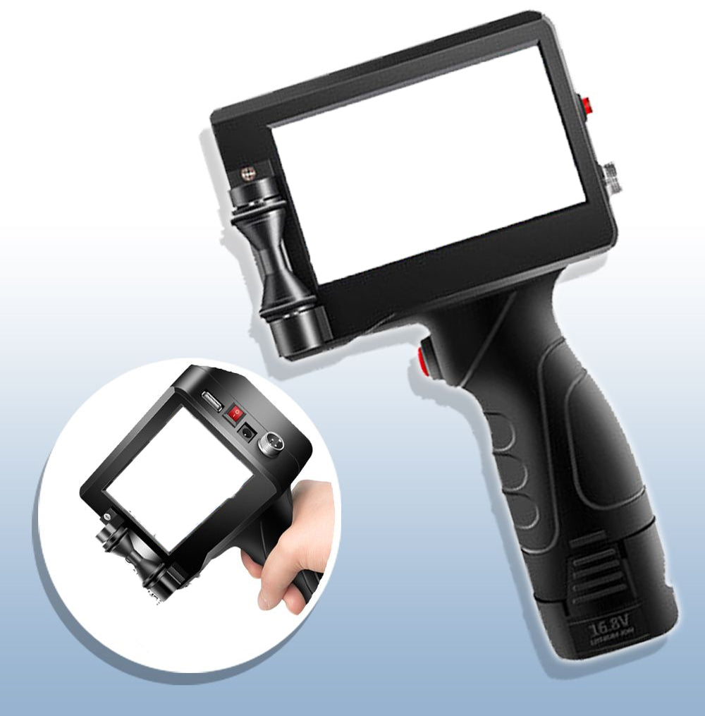 เครื่องพิมพ์วันที่ HANDHELD SMART INKJET CODING MACHINE รุ่น H20 ขนาดตัวหนังสือ 12.7 มม. พิมพ์บาร์โค๊ด โลโก้