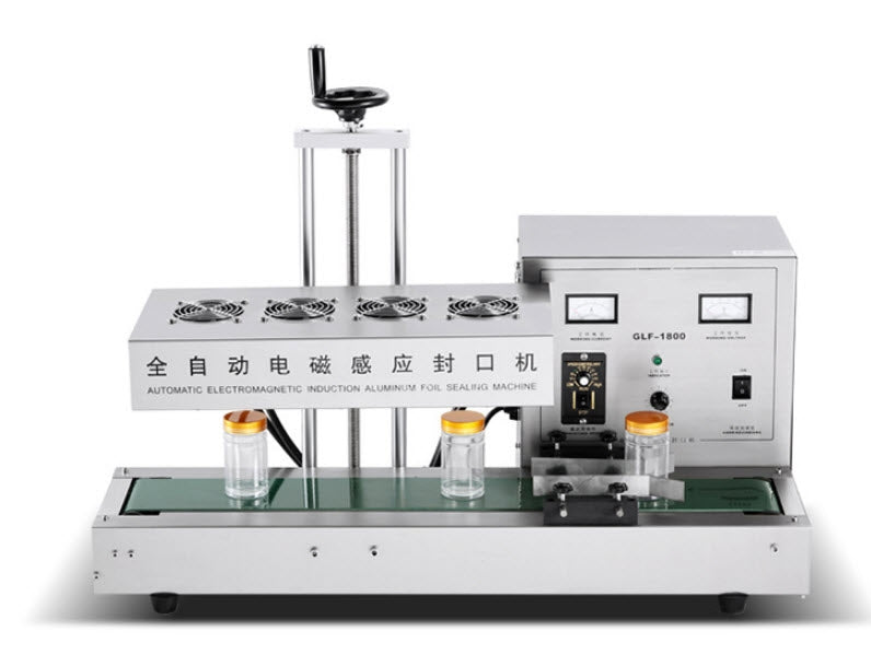 เครื่องซีลฝาขวด 50-120mm อัติโนมัติ GLF-1800-1920 กำลัง 1800วัตต์ สายพาน