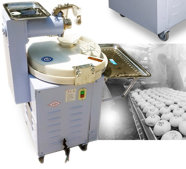 เครื่องปั้นแป้งกลม อัตโนมัติ MP30-2 automatic round dough cutting machine