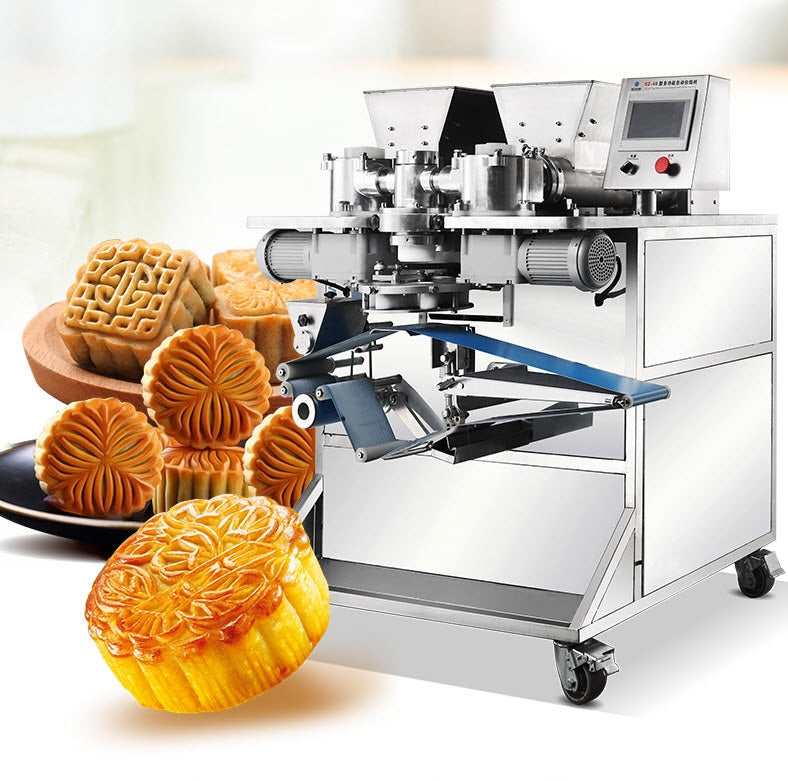 ขึ้นรูปขนม ปั้นขนมไหว้พระจันทร์ เครื่องทำขนมไหว้พระจันทร์ moon cake forming machine