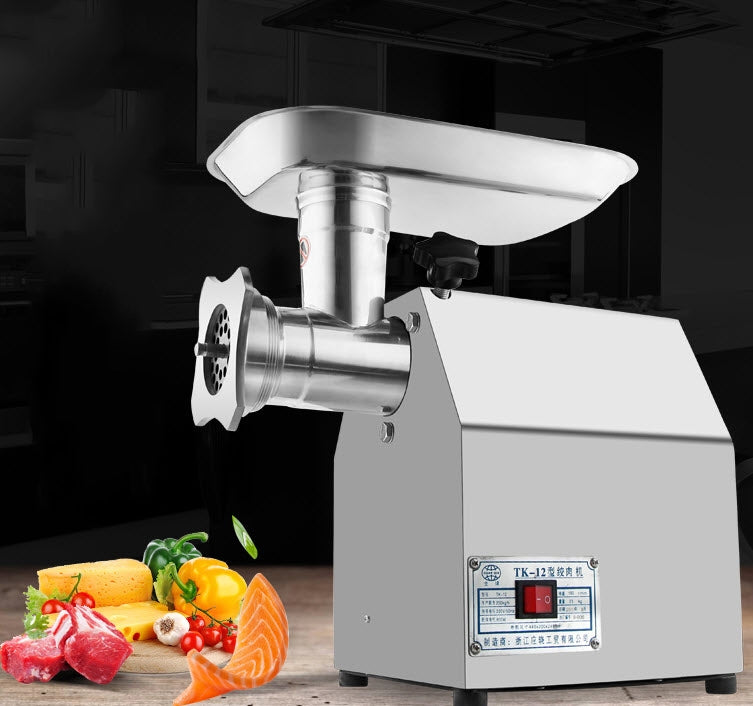 เครื่องบดเนื้อ บดไก่ stainless steel meat grinder พร้อมใบมีด รุ่น 12