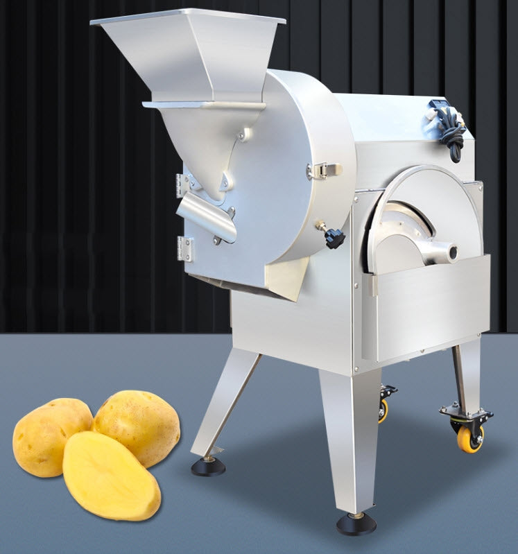 เครื่องหั่นซอย หั่นสไลด์ หั่นเต๋าไฟฟ้า ผักอัตโนมัติ Fully automatic vegetable cutter รุ่น 180