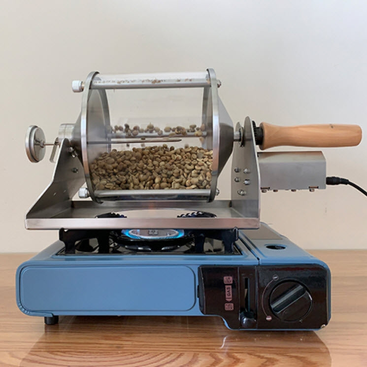 เครื่องคั่วถั่ว เมล็ดกาแฟ bean roasting machine - Professional Coffee and Nut Roaster, Adjustable Temperature, Perfect for Home and Business Use