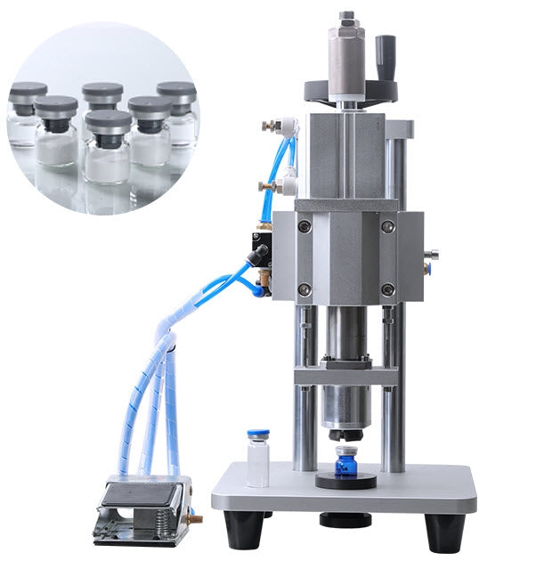 เครื่องปิดฝาขวด พลาสติก Bottle Capping Machine สำหรับขวดพลาสติก ใช้งานง่าย แข็งแรง ทนทาน เหมาะสำหรับการผลิตและบรรจุสินค้า