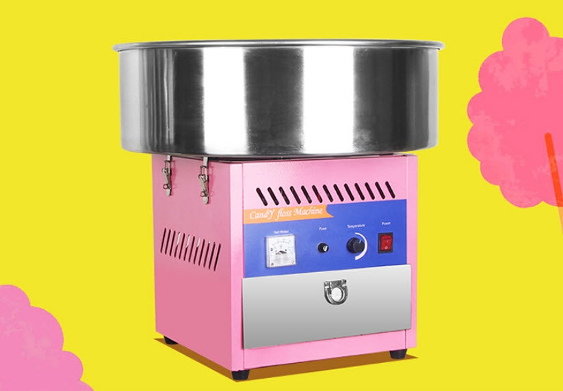 เครื่องทำสายไหม Fancy Cotton Candy Machine Mini - Compact and portable sweet treat maker for parties, events, and home use