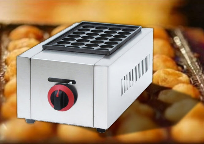 เครืองทำทาโกะยากิ แก๊ส gas octopus ball stove - เครื่องทำทาโกะยากิคุณภาพสูง เหมาะสำหรับทำอาหารญี่ปุ่นที่บ้าน ขนาดกะทัดรัด ทำง่าย