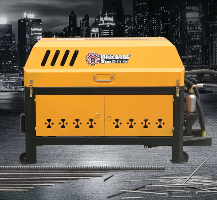 เครื่องตัดเหล็กเส้นอัตโนมัติ Round Steel Rebar cutting machine