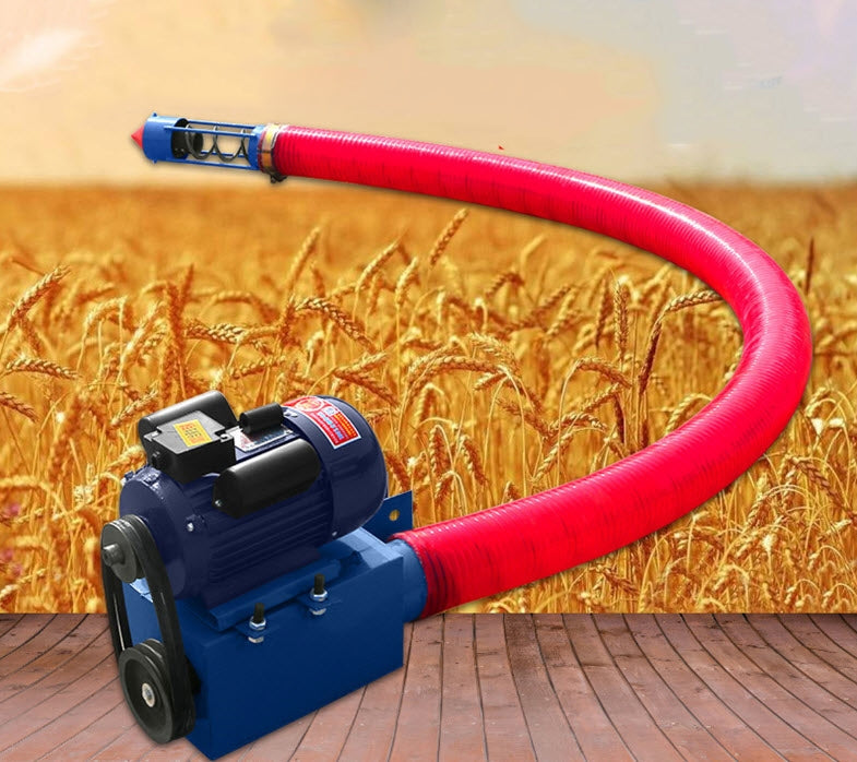 เครื่องดูดข้าว ท่อดูดข้าว สายดูดข้าว Spiral grain suction machine for rice pellets