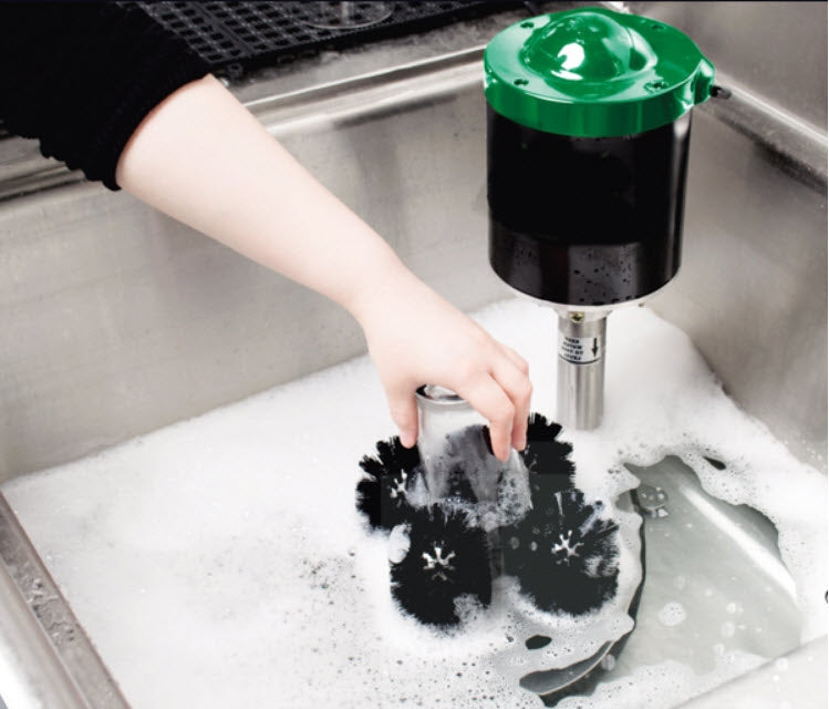 เครื่องล้างแก้ว เครื่องเช็ดแก้ว ไฟฟ้า 240W 220V Glass washing machine