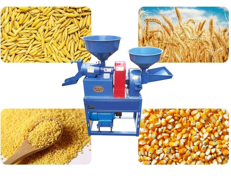 เครื่องสีข้าว 2.2 KW 220V Rice mill machine ครัวเรือน มอเตอร์ทองแดง