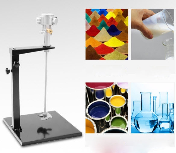 แท่นกวนผสม สี หมึก ต่อปั๊มลม Portable pneumatic Mixer สำหรับงานสีและเคมี ขนาดกะทัดรัด ใช้งานง่าย เหมาะสำหรับช่างมืออาชีพ