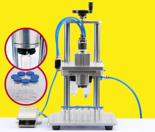 เครื่องปิดฝาขวด พลาสติก Bottle Capping Machine สำหรับขวดพลาสติก ระบบอัตโนมัติ ใช้งานง่าย เหมาะสำหรับโรงงานและธุรกิจขนาดเล็ก