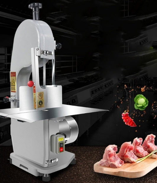 เครื่องหั่นกระดูกหมู กระดูกซี่โครง beef ribs frozen meat bone sawing machine