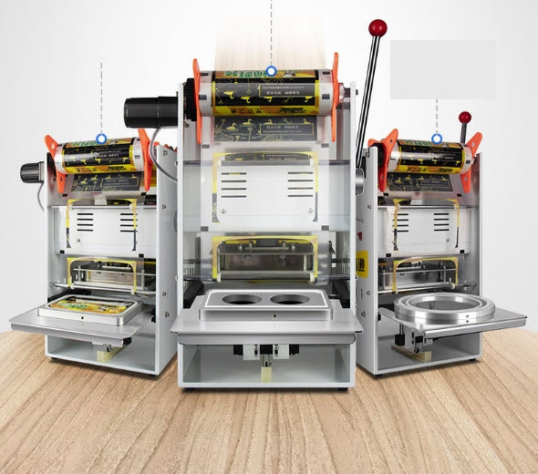 เครื่องซีลถาดอาหาร WM2216 กำลัง 300 วัตต์ 0-300C กล่อง 22x16cm