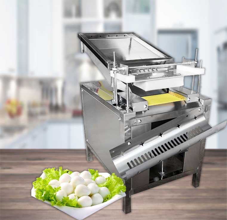เครื่องปอกไข่นกกระทา ไฟฟ้า Quail Egg Peeling Mahcine รุ่น BK-300 เครื่องปอกไข่อัตโนมัติ