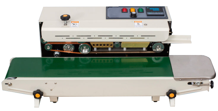 เครื่องซีล ต่อเนื่อง FR900 รุ่นจอแสดงผล LED แบบแนวนอน ( ไม่มีปุ่มหยุดฉุกเฉิน )