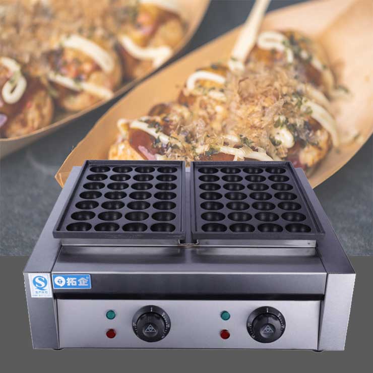 เตาทาโกะยากิ แบบไฟฟ้า Electric Takoyaki Machine เครื่องทำทาโกะยากิ