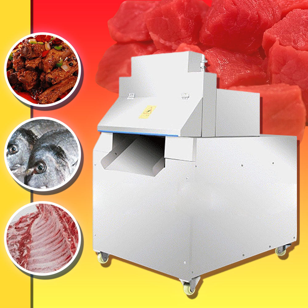 เครื่องสับไก่ สับเนื้อ XZL-600 Cutting Machine 1-7cm for Efficient Meat Chopping, Durable Stainless Steel, Ideal for Home or Commercial Use