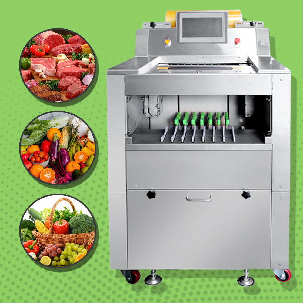 เครื่องแพ็คอาหารสด ผัก เนื้อสัตว์ Vegetable Cling Film Packaging Machine 1.5Kw 220V HMD-Freshare15A
