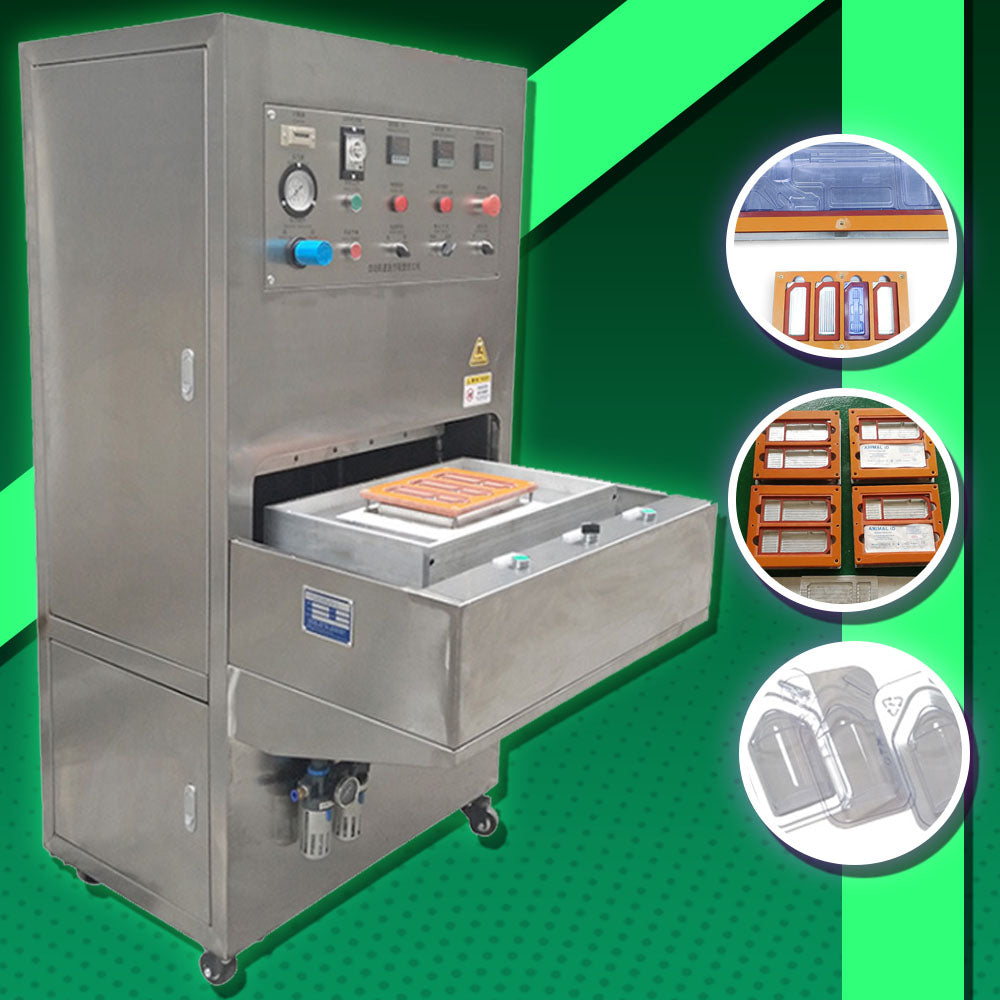 เครื่องซีลบลิสเตอร์แพ็ค LK -5535 PETG blister box dialysis paper sealing machine