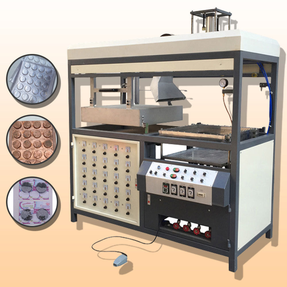 เครื่องขึ้นรูปพลาสติก สูญญากาศ ทำโมล Luke LK-61 Clean Bubble Shell Blister Molding Machine