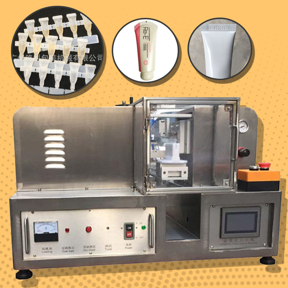 เครื่องซีลหลอด LK-2020T Hose Sealing Machine Semi-Automatic 70kg