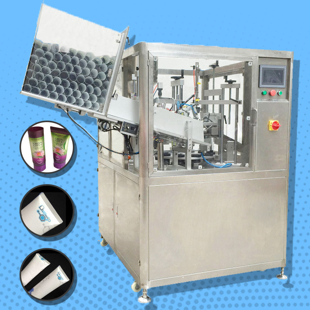 เครื่องบรรจุพร้อมซีล LK-2020TTFF 200ml Aluminum Plastic Tube Filling and Sealing Machine
