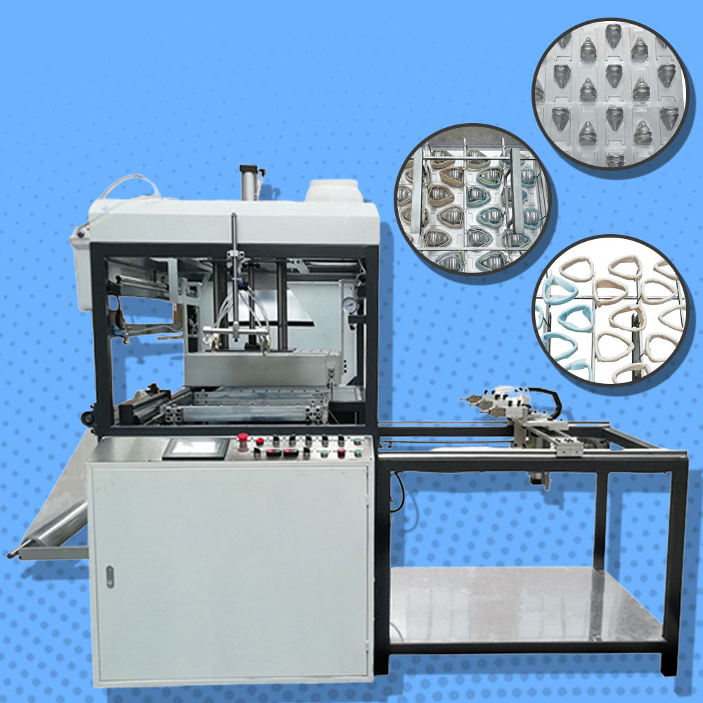 เครื่องขึ้นรูปพลาสติก สูญญากาศ ทำโมล LK-61C blister forming machine