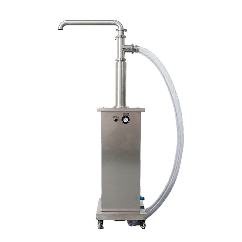 เครื่องจ่ายซอส ครีม ระบบลม Pneumatic Paste Feeder 20-30 ลิตร วัสดุ สเตนเลส 304