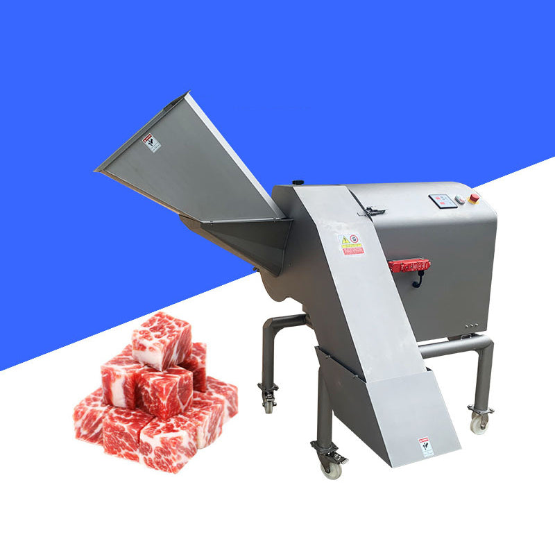 เครื่องหั่นเต๋า เนื้อแช่แข็ง TJ-1500T frozen meat dicing machine