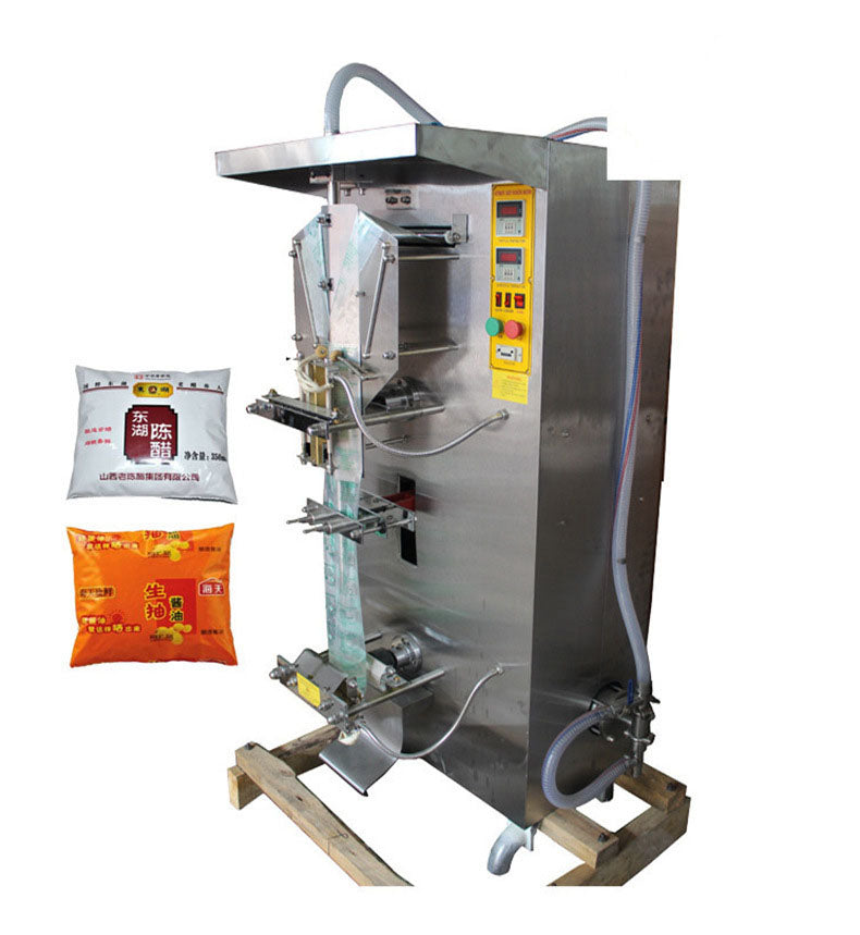 เครื่องแพ็ค บรรจุของเหลว Quantitative Liquid Filling and Packing Machine แบบแนวตั้ง