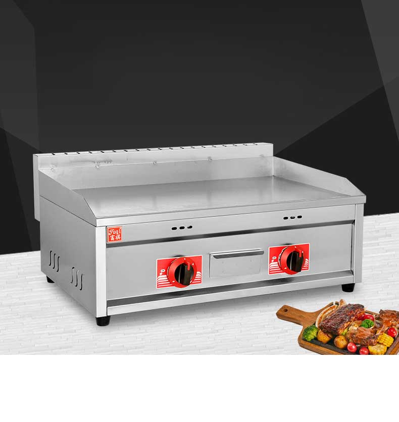 เตาปิ้งย่าง เตาเทปันยากิ เตาสเต็ก ระบบแก๊ส Comercial Griddle Tepanyaki Gas Type