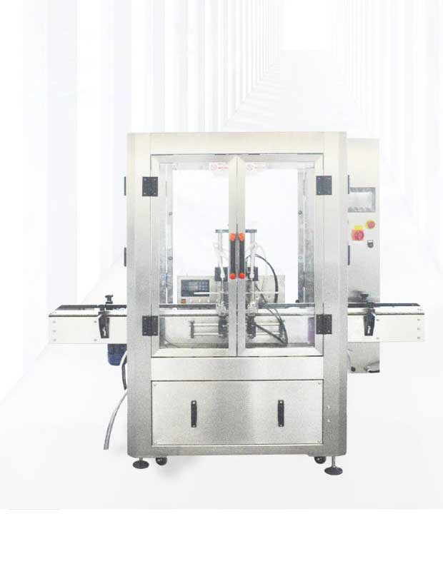 เครื่องบรรจุ ระบบอัตโนมัติ แบบสายพาน Full Automatic Filling Machine ระบบปั๊มแม่เหล็กไฟฟ้า บรรจุผง บรรจุของเหลว