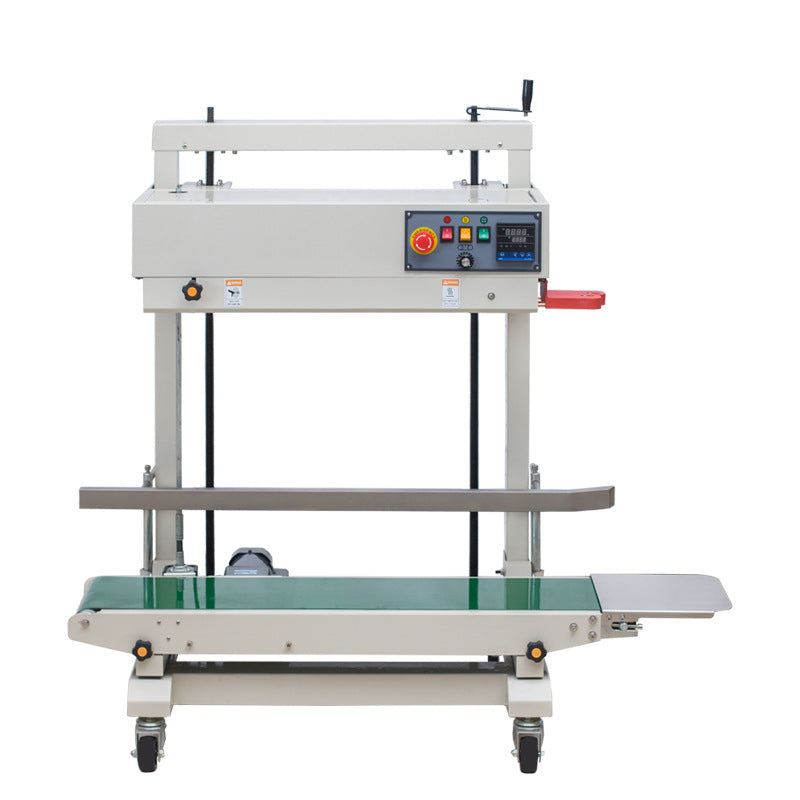 เครื่องซีลปากถุง Vertical Sealing Machine รุ่น FR-1100V แบบแนวตั้ง ระบบสายพาน