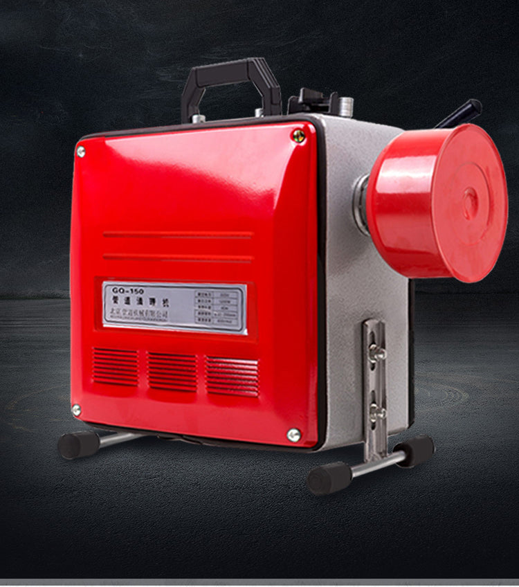 เครื่องทะลวงท่อ Electric Pipe Dredger Sewer ทะลวงท่อ ท่อตัน