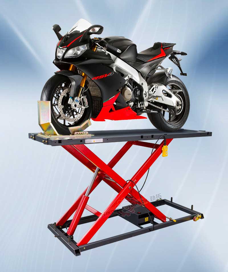 ลิฟท์ยกมอเตอร์ไซ Motorcycle Lifting Platform ระบบไฟฟ้า/ลม ลิฟท์ยกรถ
