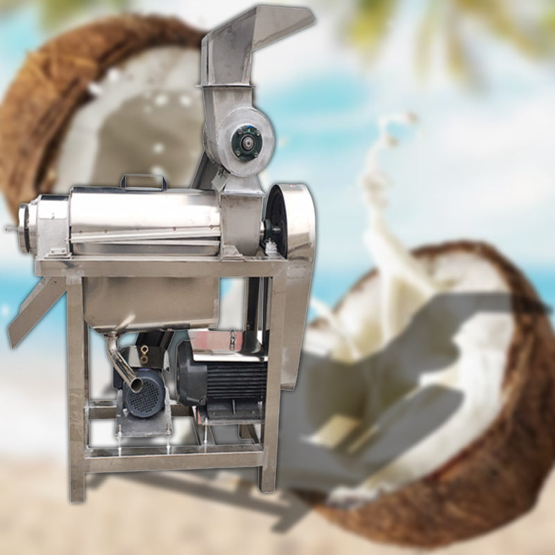 เครื่องคั้นน้ำกระทิ stainless 304 ผลไม้ ผักfruit ginger juicer paste pitting machine press machine