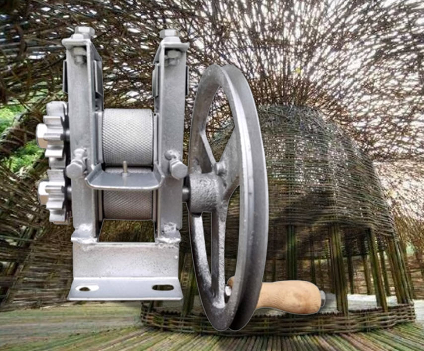 เครื่องแบ่ง ตอกไม้ไผ่ เครื่องแบ่งเส้นตอก bamboo strip layering machine ทำงานจัดสาร 1, 1.5cm