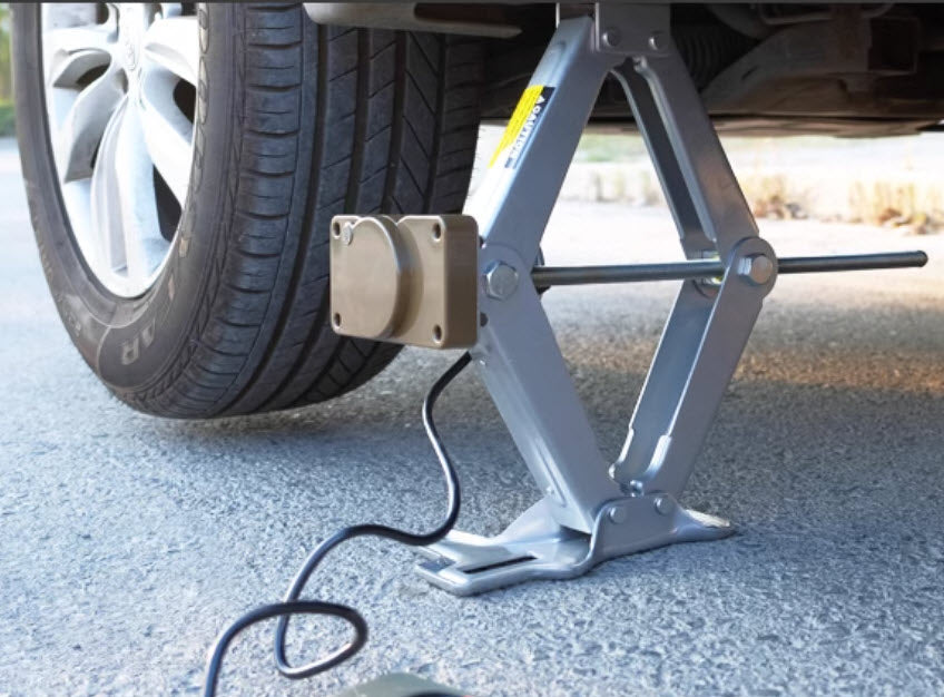 แม่แรงไฟฟ้า พร้อมกล่องเก็บ Electric Wrench Scissor 12V, ใช้งานง่าย, เหมาะสำหรับรถยนต์, น้ำหนักเบา, แรงบิดสูง