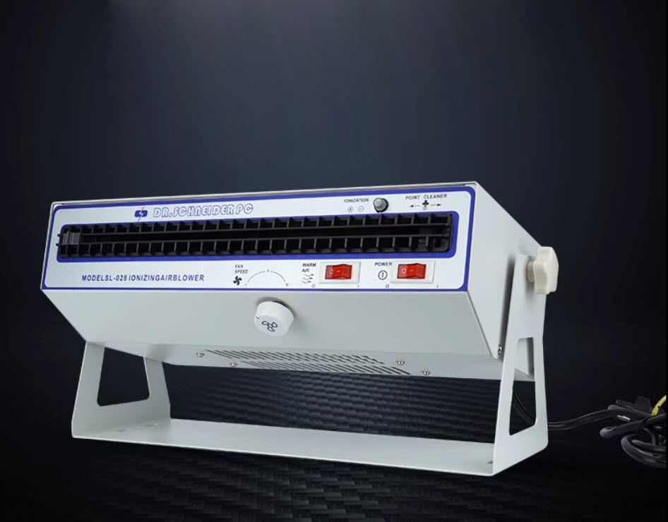 เครื่องกำจัดไฟฟ้าสถิต แบบพัดลม SL-028SL-010 horizontal ion fan industrial static elimination ion