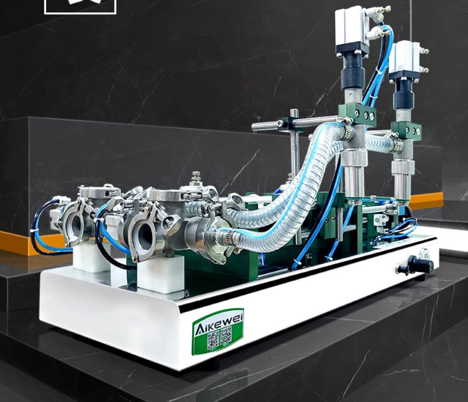 เครื่องบรรจุของเหลวอัตโนมัติ (Automatic Liquid Filling Machine) automatic paste liquid filling machine, sauce filling machine