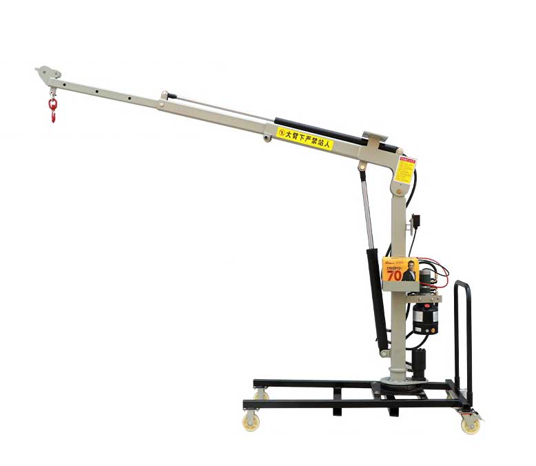 เครน Hydralic ยกของ Electric crane lifting crane แบตเตอร์รี่