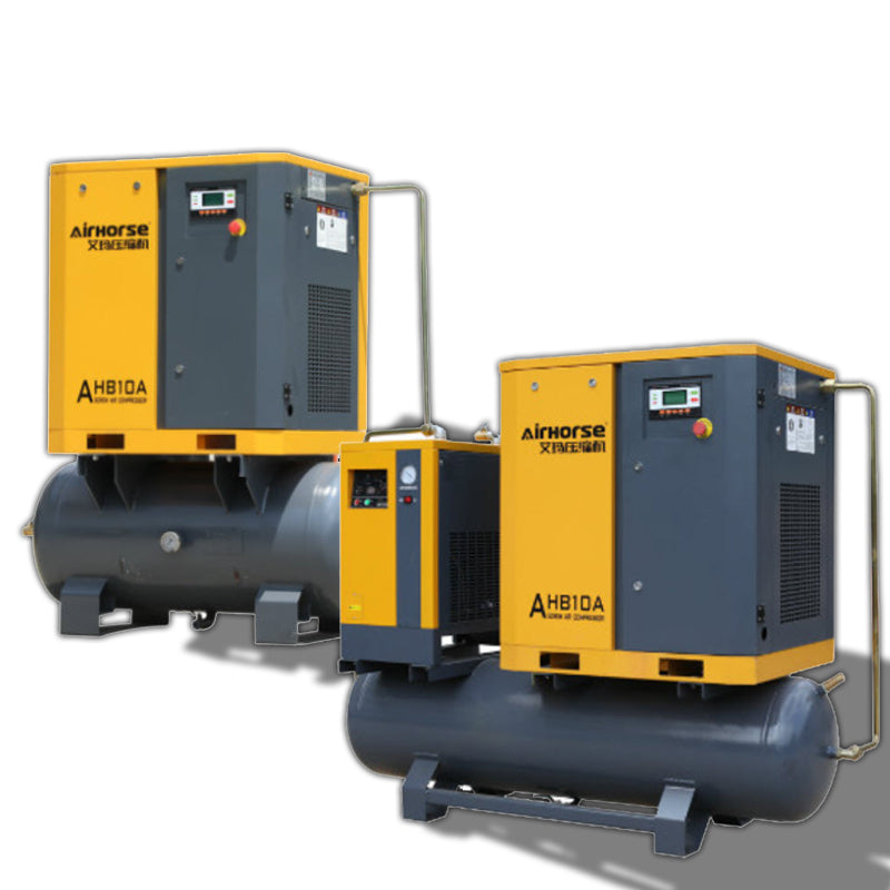 เครื่องทำลมแห้ง แอร์ดรายเออร์ air compressor integrated air press 380V/3PH/50HZ 0.8Mpa 1.1m³/นาที /1.5m³/นาที