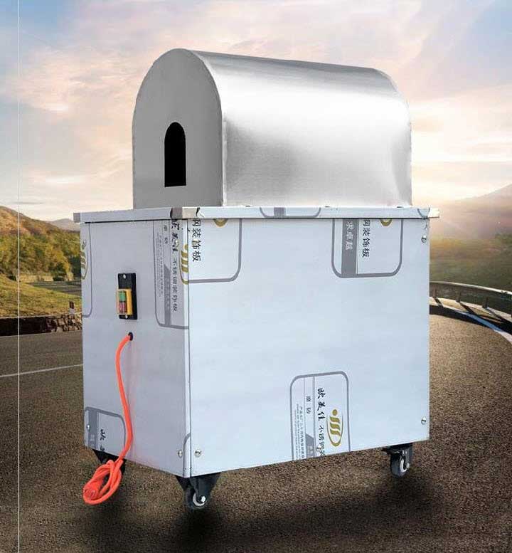 เครื่องปลอกเปลือกอ้อย เครื่องขัดเปลือกอ้อยไฟฟ้า Sugarcane Peeling Machine วัสดุ Stainless Steel เส้นผ่านศูนย์กลาง 20-50 มม.