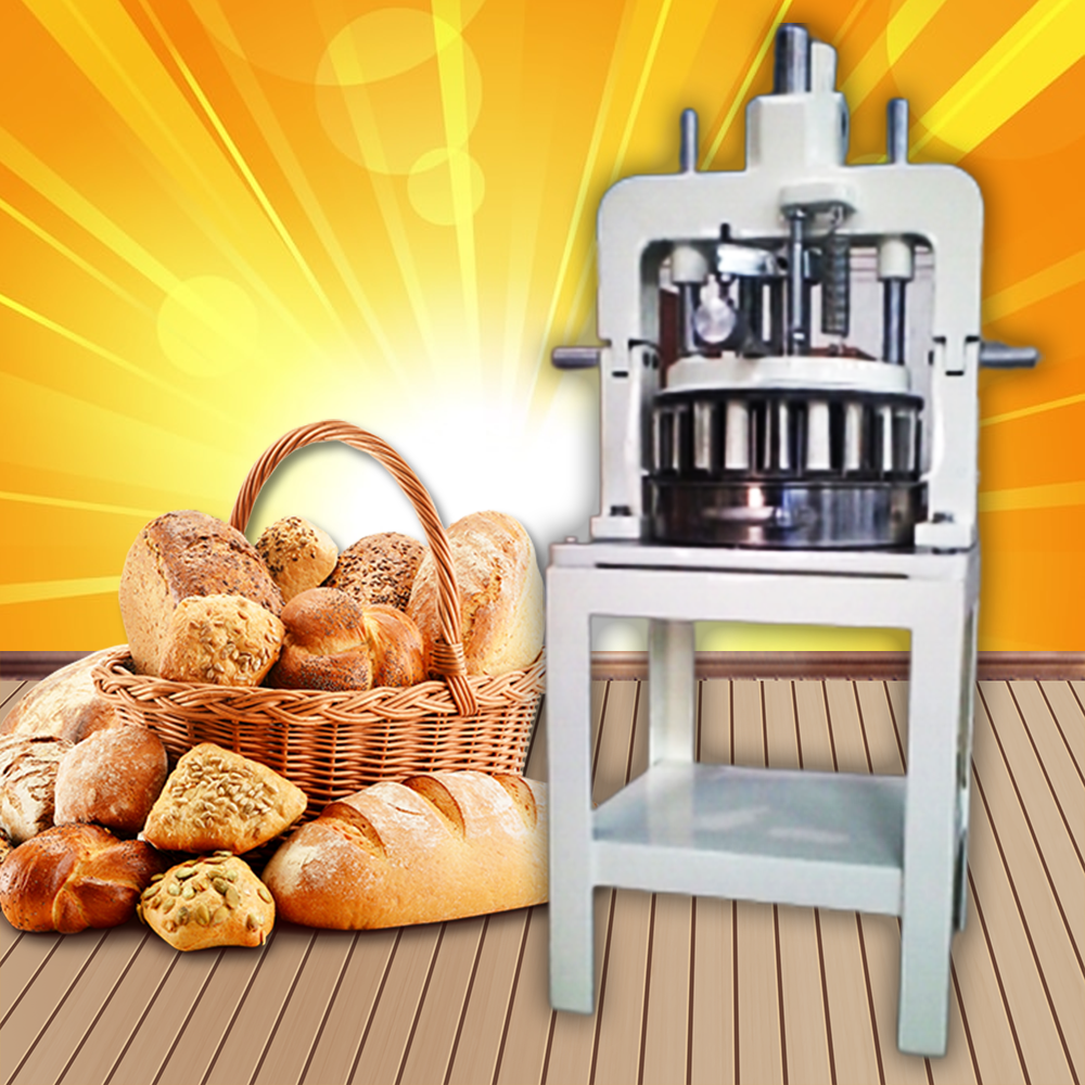 เครื่องกดแป้งมือโยก SD-536 manual dough divider 36pcs dough divider 88kg 520*600*1590mm 30-120 grams