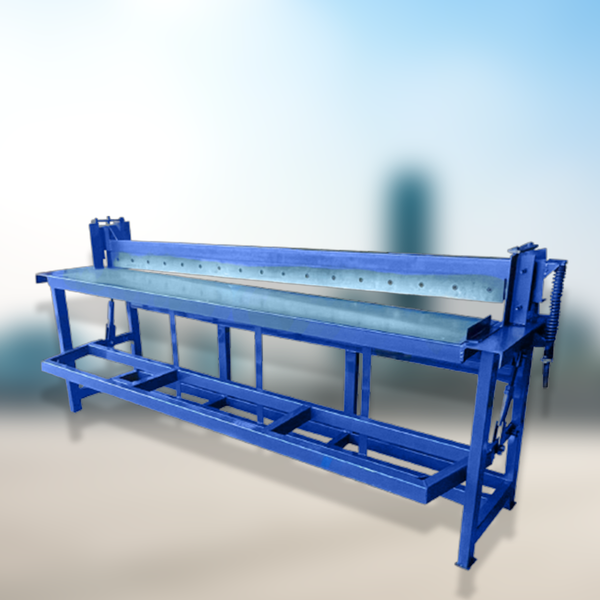 เครื่องตัดแผ่นเหล็ก หน้ากว้าง 2 เมตร Steel Sheet Shearing Machine ตัดเหล็กแผ่น อลูมิเนียม สแตนเลส