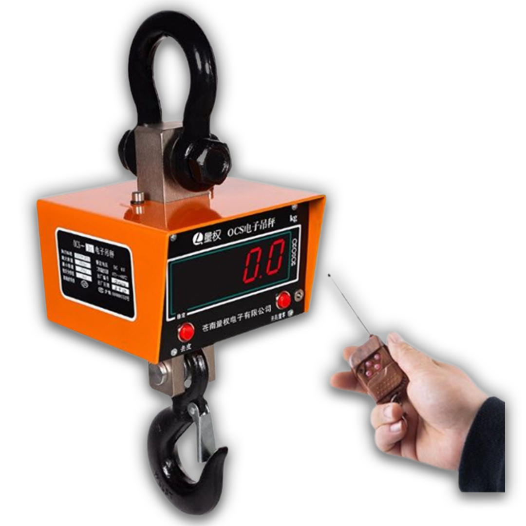 เครื่องชั่งตะขอ แบบแขวน Hook Crane Weighing Scale พร้อมรีโมทย์ ตราชั่งตะขอ