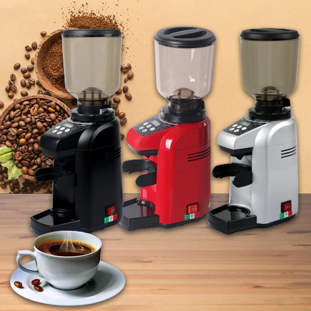 เครื่องบดเมล็ดกาแฟไฟฟ้า Coffee Grinder Machine ควบคุมด้วยระบบดิจิคอล ความจุ 500 กรัม