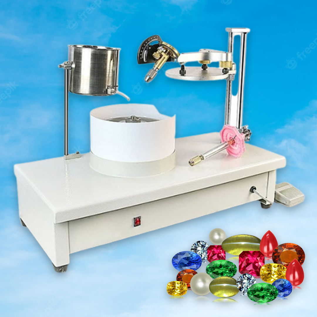 เครื่องเจียรนัยพลอย FJM-2014 Stone Gem facet processing equipment grinding machine