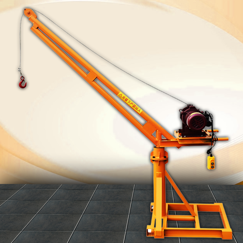 เครนยกของ ติดมอเตอร์ Small crane 220V รับน้ำหนัก 300 kg มอเตอร์ 1150 วัตต์